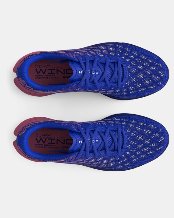Men's UA Flow Velociti Wind 2 Run Anywhere Running Shoes, Blue, pdpMainDesktop image number 2